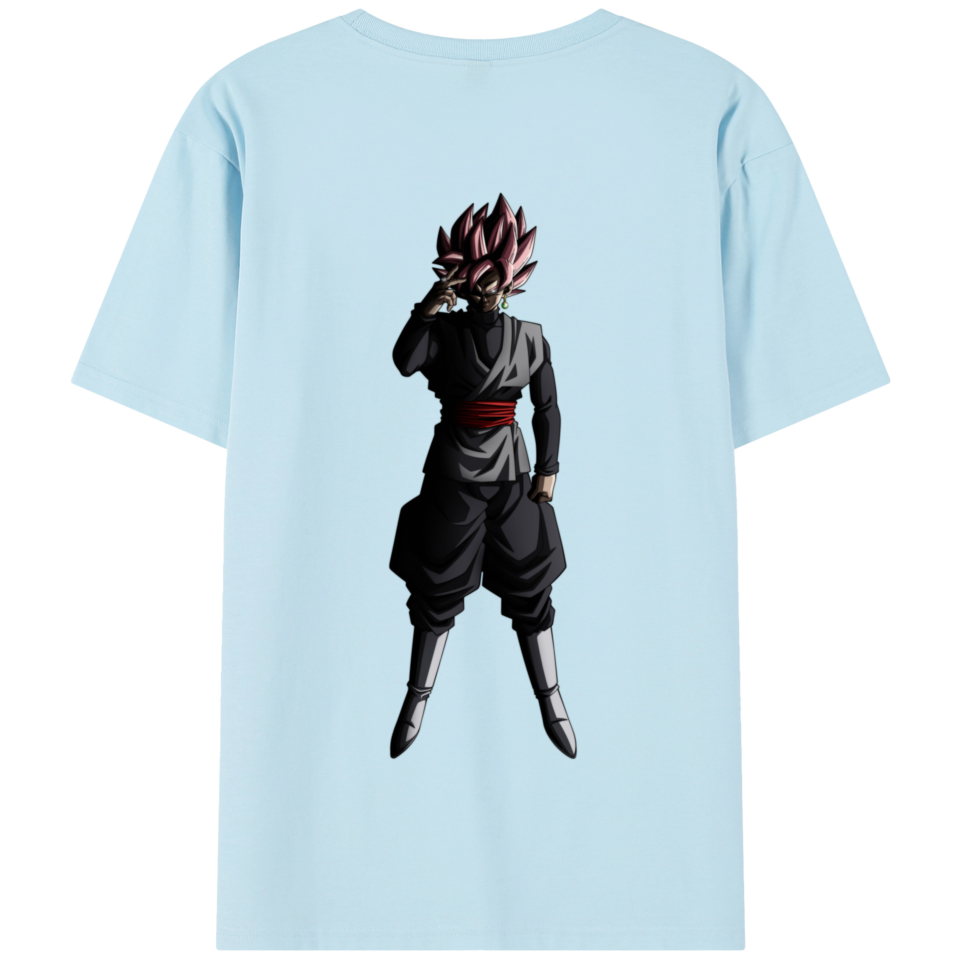 （画像用） ドラゴンボール ベジット DRAGON BALL Vegetto 綿100％半袖Tシャツ（背面プリント）